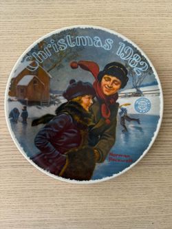 Norman Rockwell collectible plate