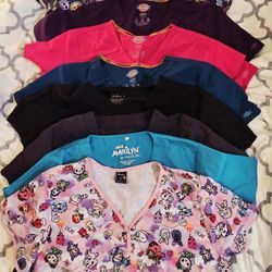 Womens Scrubs Lot Size Large 