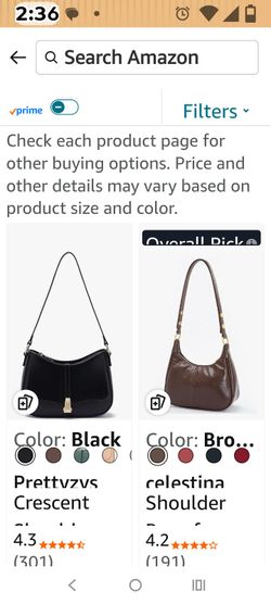 Black purse