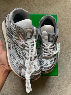 Bottega Veneta Silver Shoes Size 42