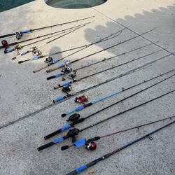 Fishing Rods And Reels - All Different Price Points