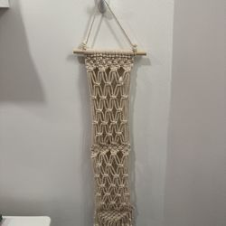 2 Macrame Toilet Paper Holders