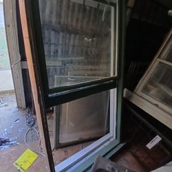 Vintage Sash Window With Weights Complete