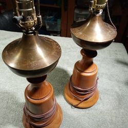 Antique Lamps   1950s? 
