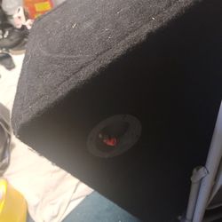 Orion Cobalt Duel 12" Subwoofers With Box 38" X 14"