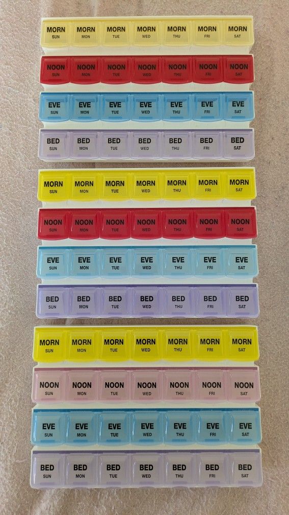 Weekly Pill Organizer