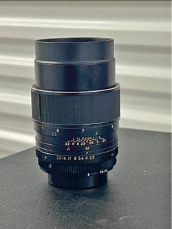 Lens Aetna Rokunar YS F=135mm f/2.8 Japan No. 33581E
