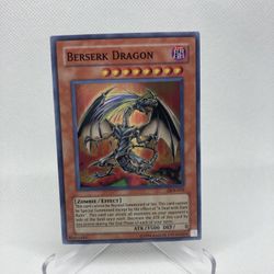 Konami Yugioh TCG Berserk Dragon (foil)