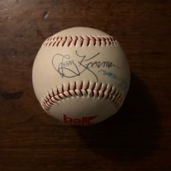 Autographed Baseball 