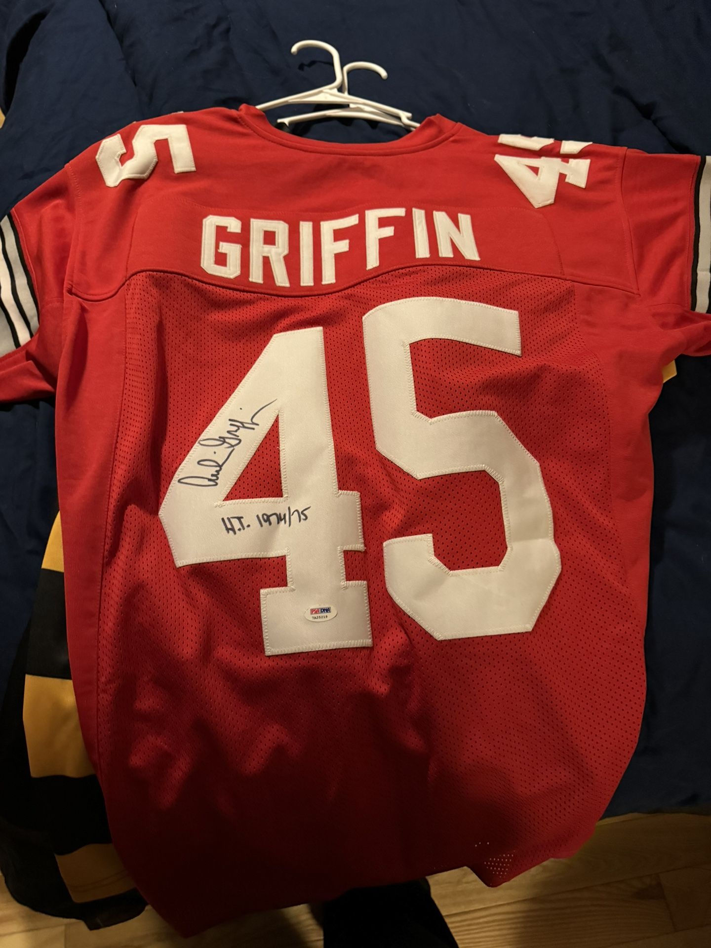 Archie Griffin Autograph Jersey