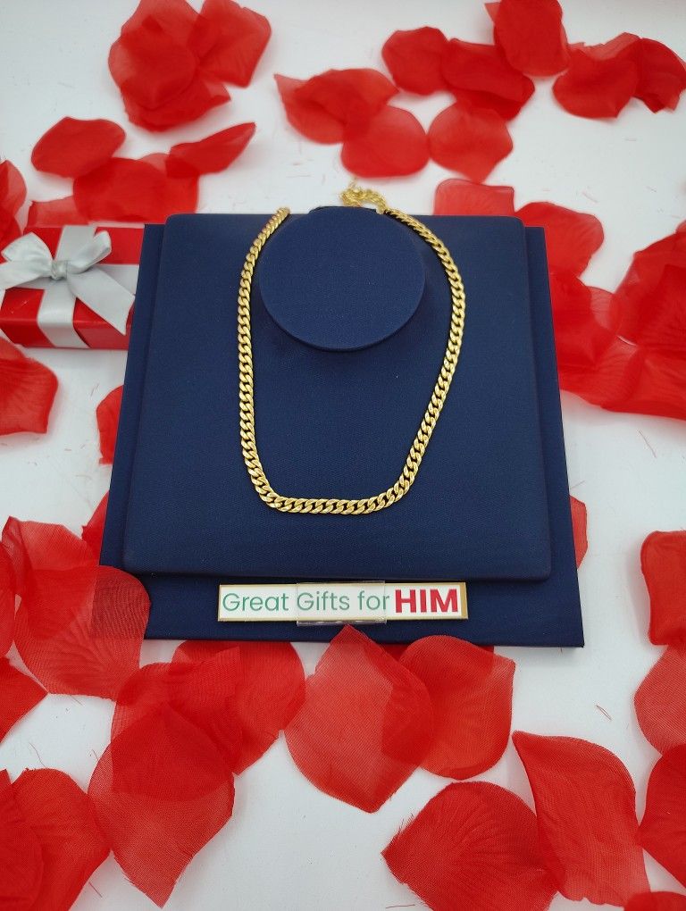 Concave Chain Gold 14k