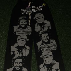 Awful Lot Of Cough Syrup Men's Graphic Print Cotton Sweatpants