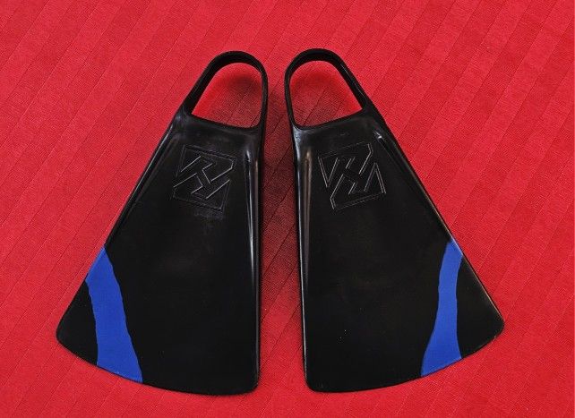 Hubboards Dubzero Swim Fins - Size 10-11 Bodyboarding Fins Body Surfing Fins