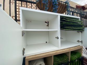 IKEA cabinet with shelf