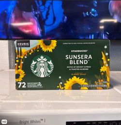 Starbucks Sunsera Blend K‑Cup Pods (72 count) $25