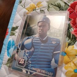 Carlos Delgado Bowman Foil Baseball Card 