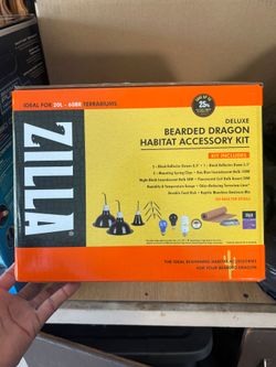 DELUXE BEARDED DRAGON HABITAT ACCESSORY KIT
