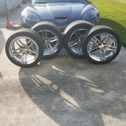 C6 ZO6 Corvette  OEM Wheels