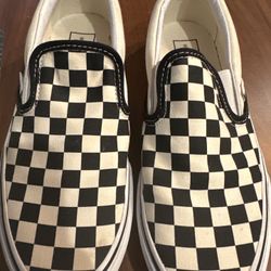 Vans Classic Slip-On Checkerboard Skate Shoes
