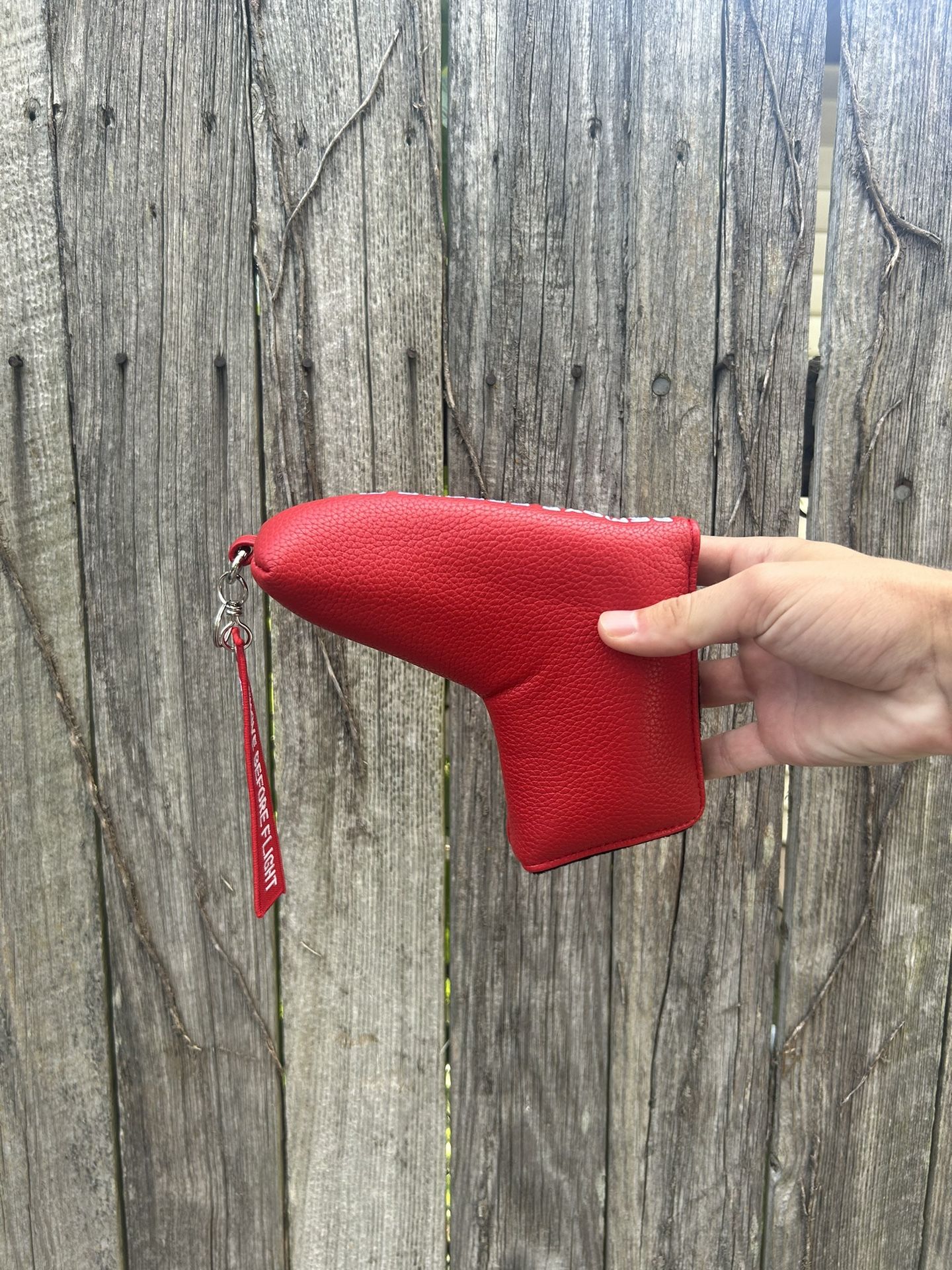 Remove Before Flight Putter Headcover