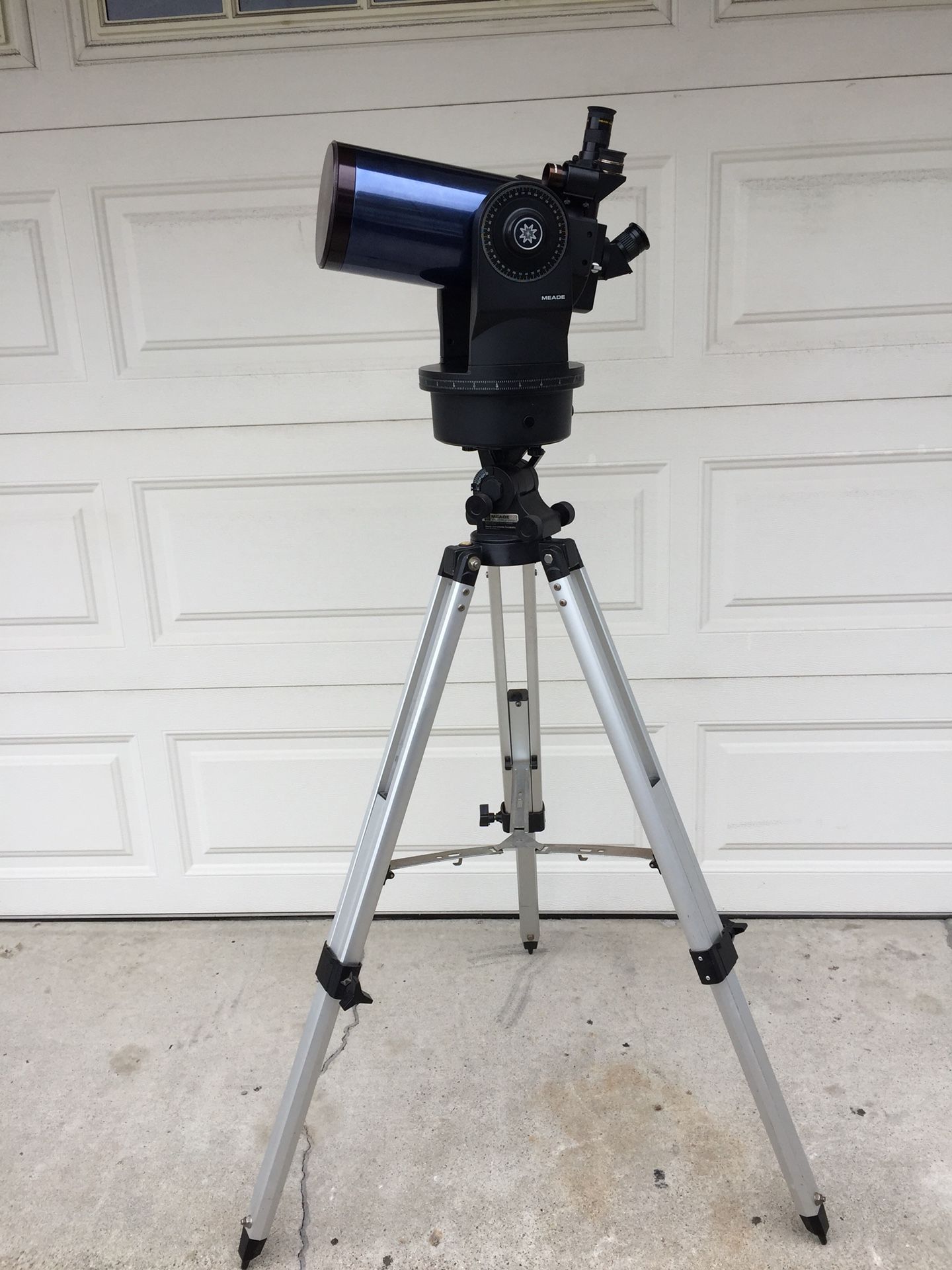 Meade ETX-125 EC Maksutov with Barlow lens telescope