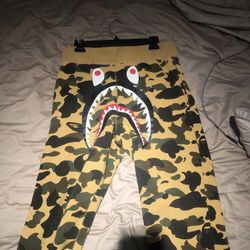 Bape Shark Pants Size Large