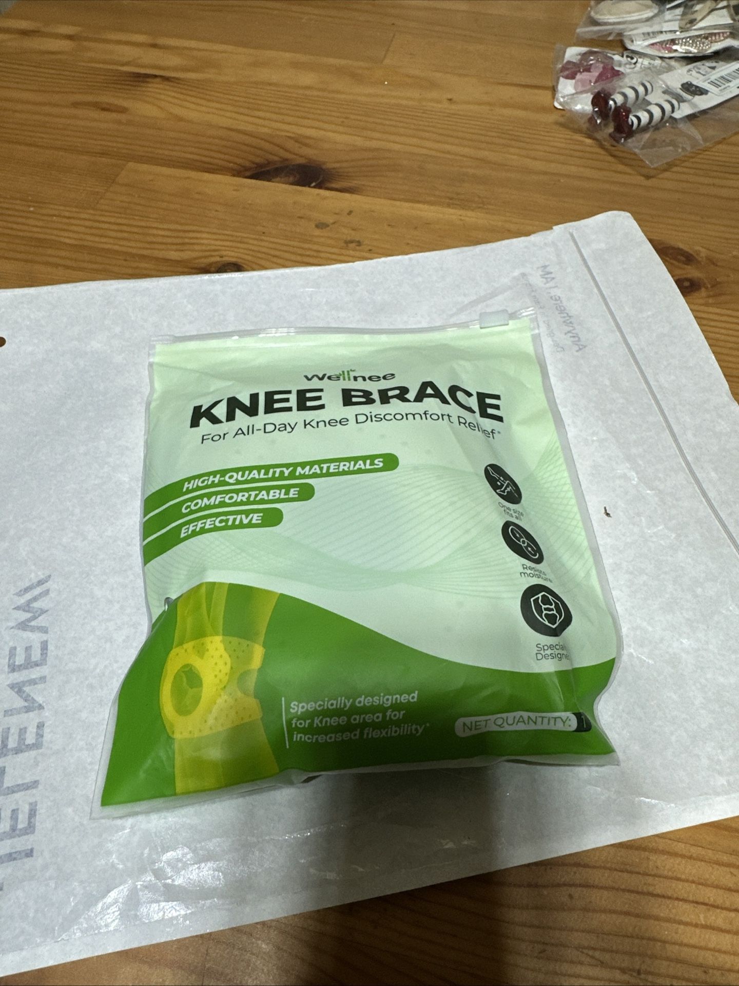 Silicone knee pads provide joint support, massage and promote circulation