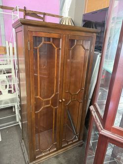 Large Curio Display Cabinet