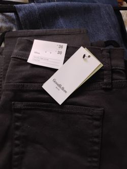 Black new jeans with tags w36 L30 and w36 L32 $15