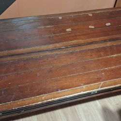 Folding Solid Wood Table $75 Obo