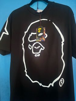 Bathing Ape x Joshua vides ape head tee black