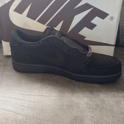 Travi Nike Air Jordan 1 Velvet Brown/Black 8.5