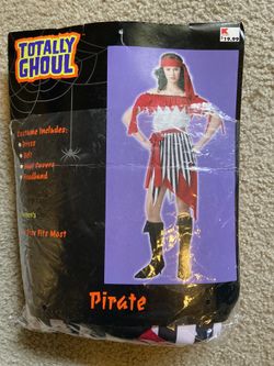 Pirate Halloween Costume One Size