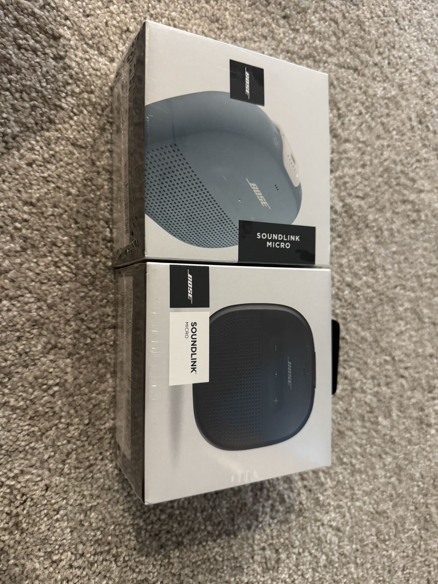 Brand New Unopened BOSE Soundlink Micro Blue &Black