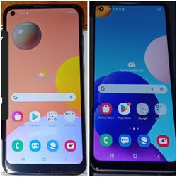 TWO PHONES FOR $140 FIRM***SAMSUNG GALAXY A11 & A21 4GLTE 32GB ANDROIDS UNLOCKED FOR USA MEXICO CENTRAL & SOUTH AMERICA ETC A10e A12 A03s A02s A20