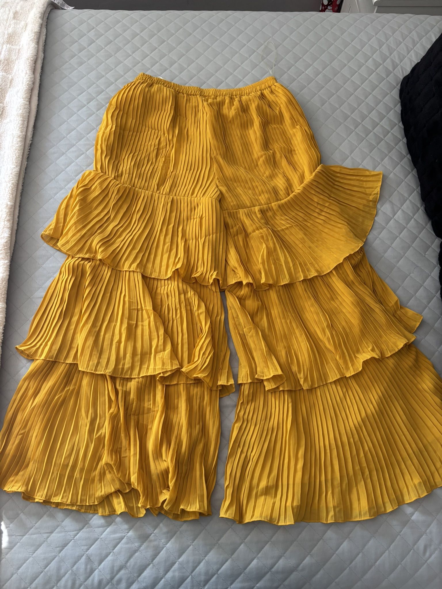 Sharara Set With Short Kurta And Dupatta