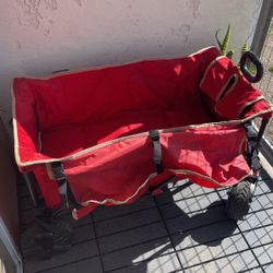 Red Folding Wagon