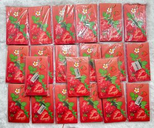 Strawberry Birthday Party Gift Bags Goodie Bags, 216 Pcs