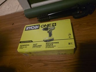 Ryobi One Plus 1/2 inch hammer drill with battery and charger