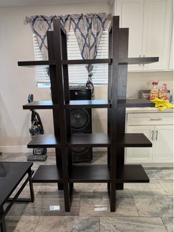 black shelf