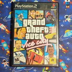 Grand Theft Auto Vice City Sony Playstation 2 Game
