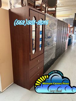 Tall closet cherry wardrobe dresser ropero armoire Nuevo
