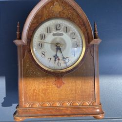 Antique Table Top Cathedral CLOCK - Non Working 