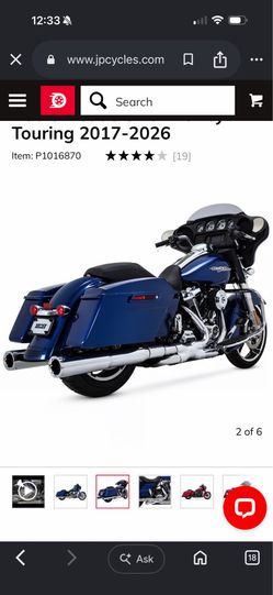 Vance & Hines Harley M8