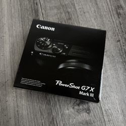 Canon PowerShot G7 X Mark III - 20.1MP Point & Shoot Digital Camera - Black