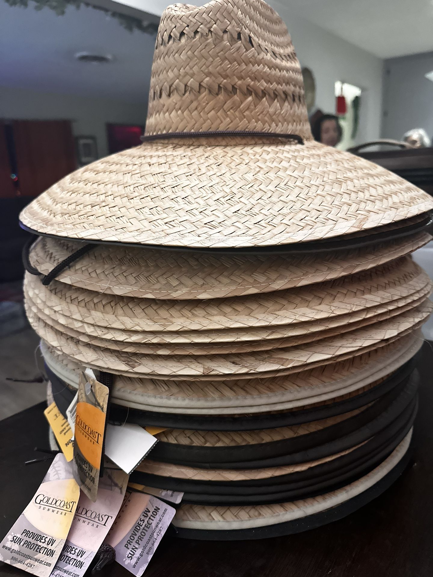 Summer straw hats get ready for the sun all brand new with tags!!! Located in hesperia off main and choiceana get ready for this heat/ beach /lake an