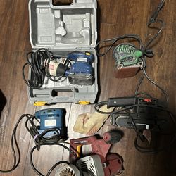 Sanders and power tools