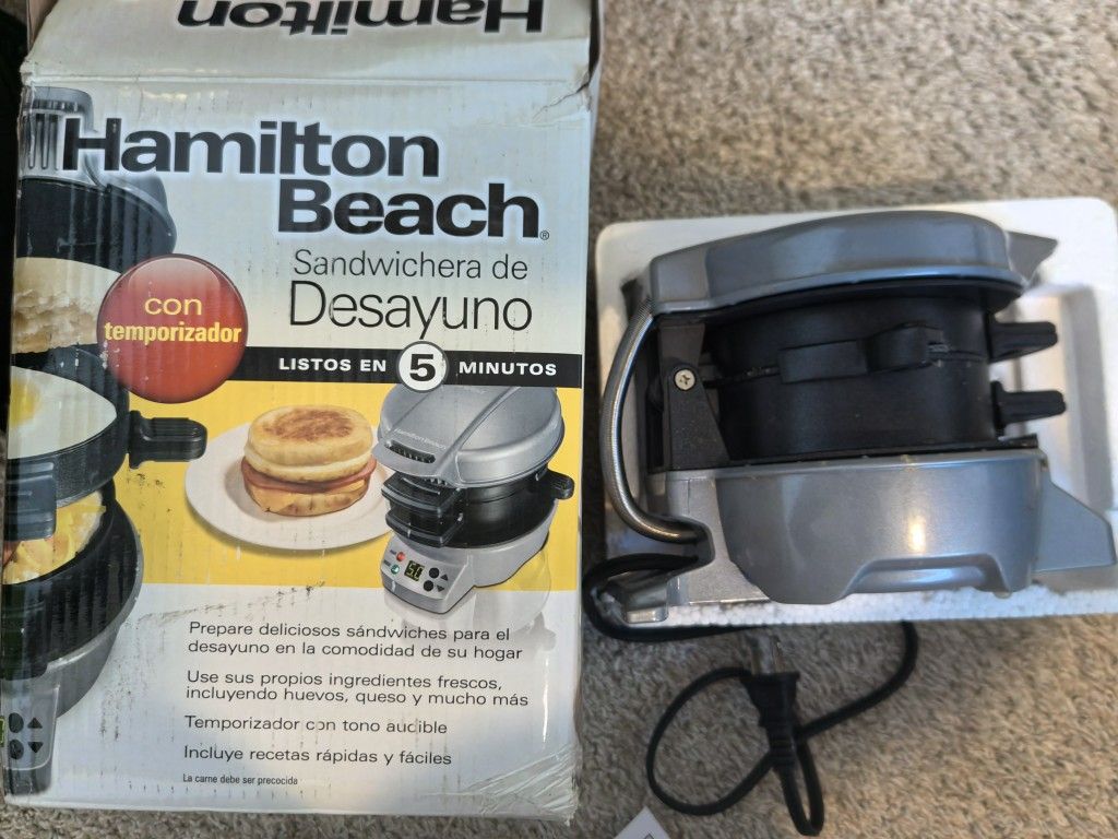 Hamilton Beach Sandwich Maker