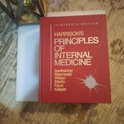 [Hardcover Book].   Harrison's principles of internal medicine 13th edition