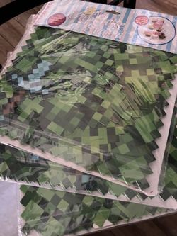 Minecraft Birthday Party Items